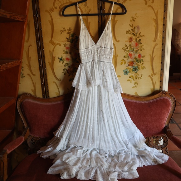 Free People Dresses & Skirts - 🖤Rococo Sand Elna Emi FREE PEOPLE Maxi White Wedding Boho Beach Dress
